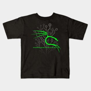 Kali Linux Backtrack Dragon Programming Kids T-Shirt